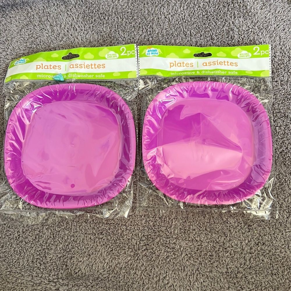Angel of Mine set of 4 plates NEW